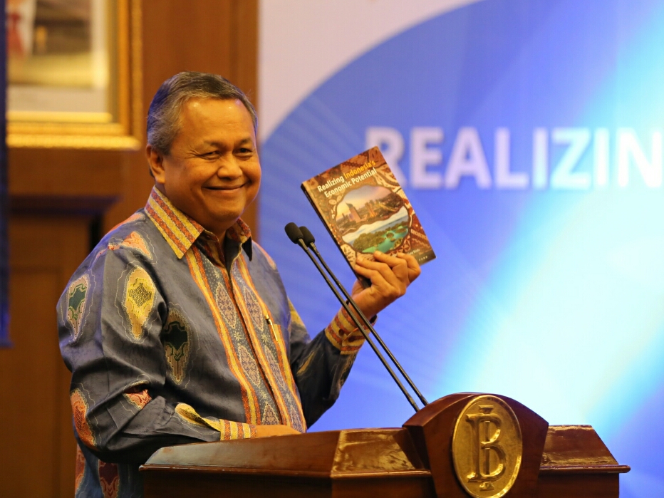 Peluncuran Buku “Realizing Indonesia’s Economic Potential” yang diselenggarakan Bank Indonesia bekerjasama dengan Dana Moneter Internasional (IMF)