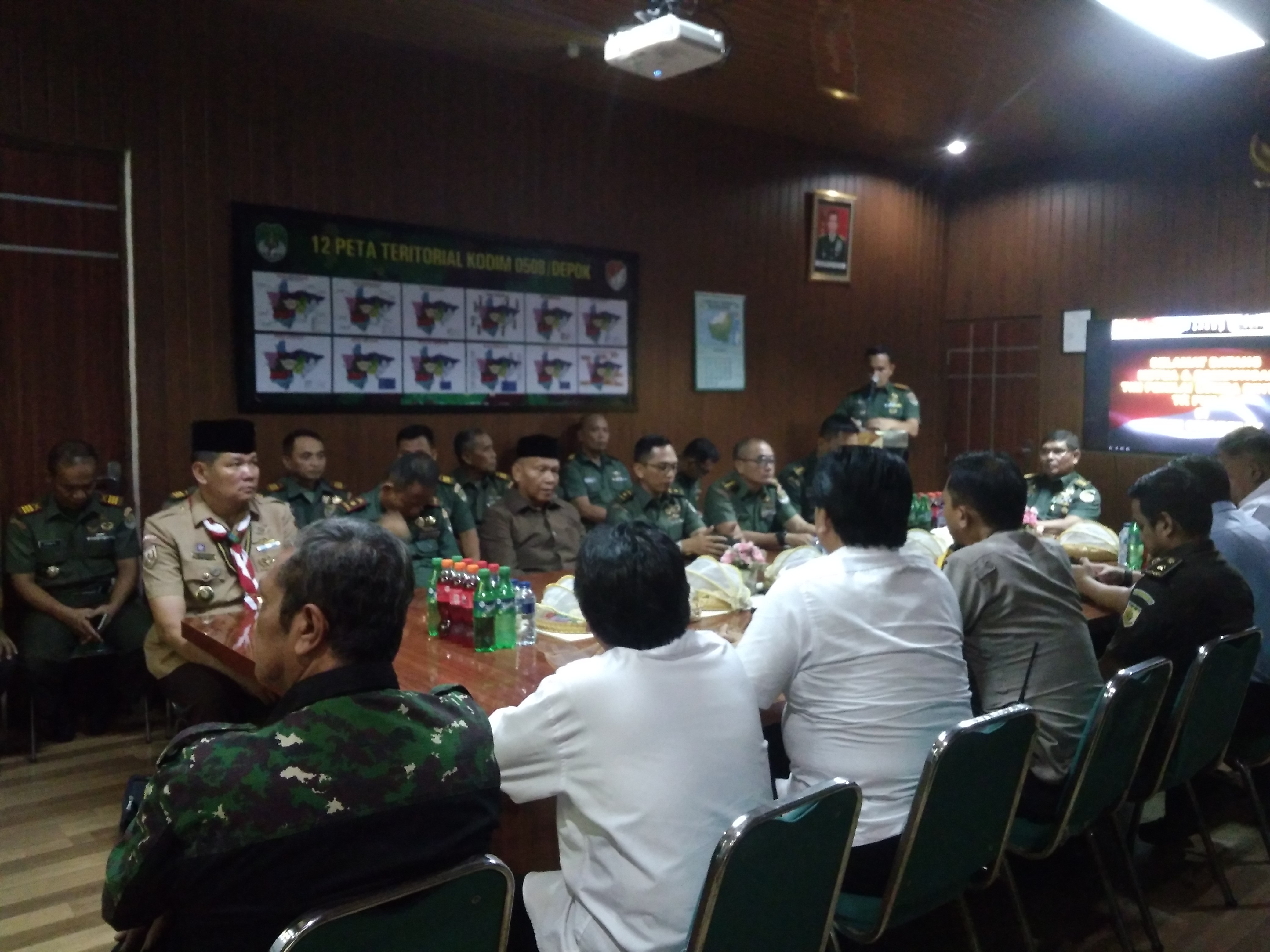 Program Kerajinan  Ibu  Persit  Makodim Depok di Apresiasi 