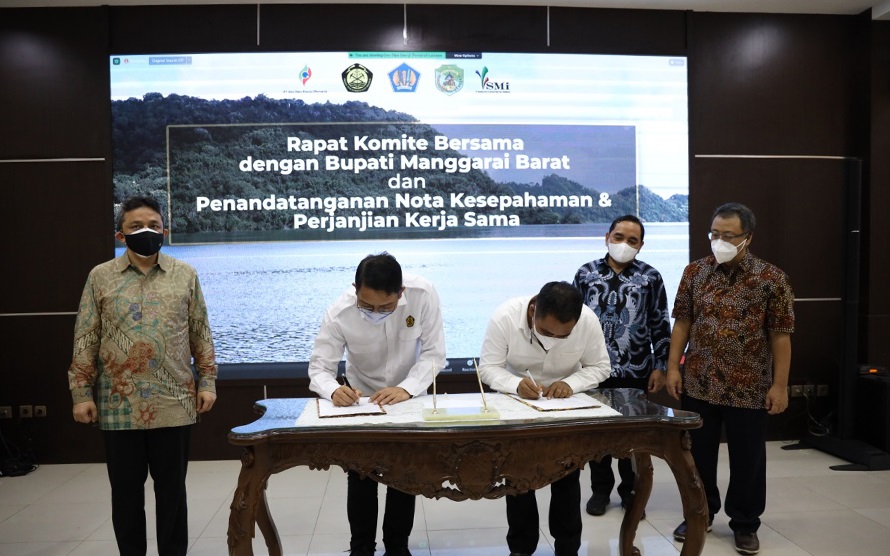 Nota kesepahaman dan perjanjian kerja sama ini disepakati untuk mendukung pelaksanaan program “Flores Geothermal Island” sebagai upaya menghadirkan energi bersih bagi masyarakat