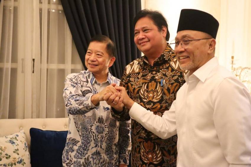 Koalisi Indonesia Bersatu (KIB)/Sumber Foto: SINDOnews