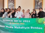 Kaukus Muda Nahdliyyin Banten (KMNB) menjadi relawan Mahfud MD?Foto: Dok Pribadi