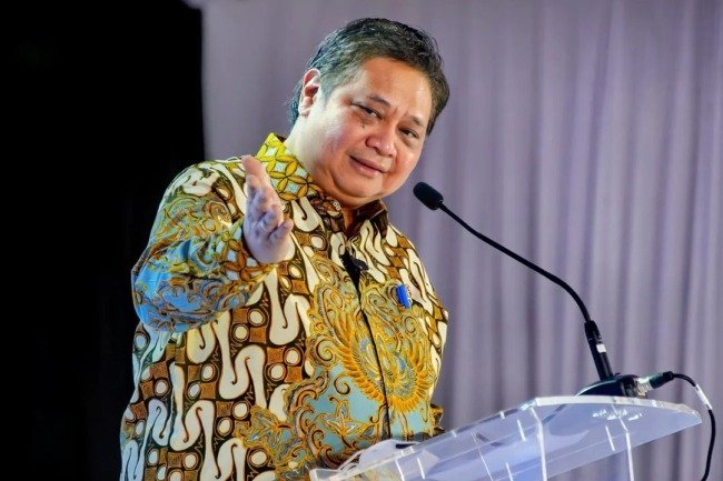 Ketua umum Partai Golkar, Airlangga Hartarto