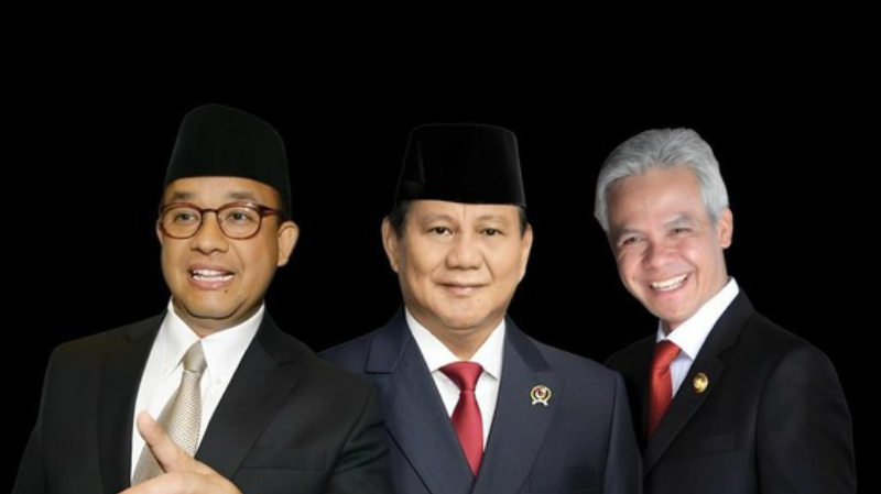 SMRC, Anies, Ganjar, Prabowo, Jawa Barat