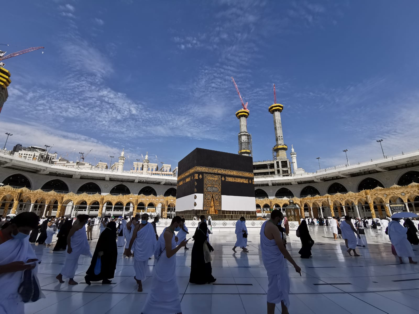 Jamaah Haji sedang tawaf/Foto: Dok Kemenag