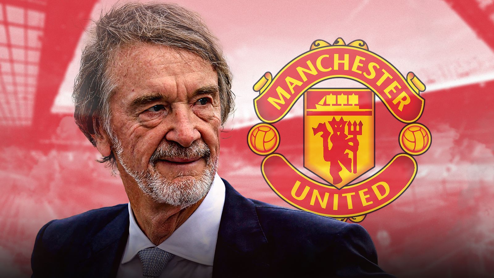 Pendiri, Presiden, dan CEO INEOS Group, Sir Jim Ratcliffe mengambil alih 25 persen saham Manchester United. (Sumber Foto: Sky Sports)
